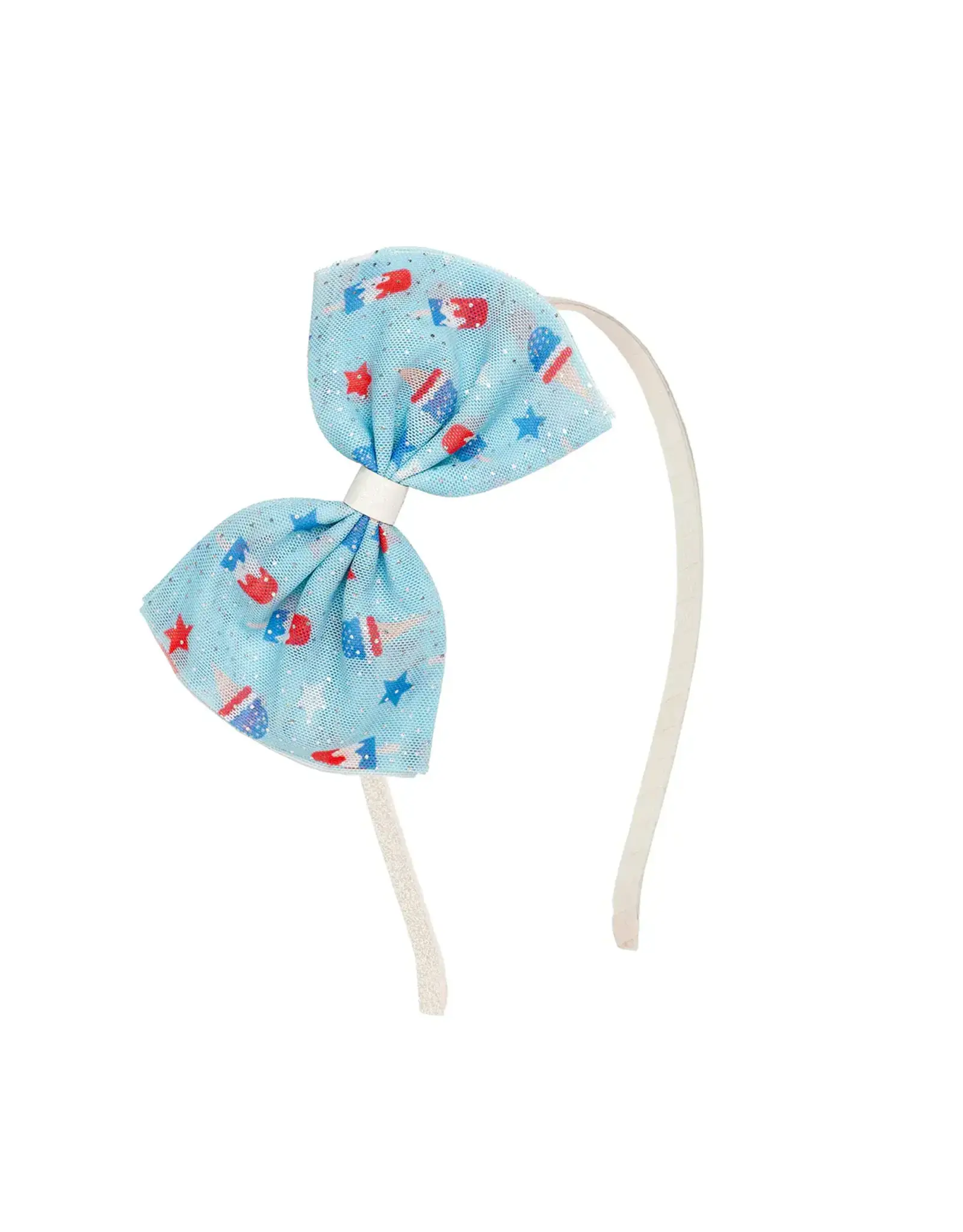 Sweet Wink- Bomb Pop Tulle Hard Headband