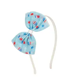 Sweet Wink- Bomb Pop Tulle Hard Headband