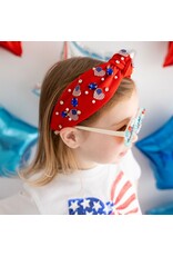 Sweet Wink- Patriotic Cutie Gemstone Headband
