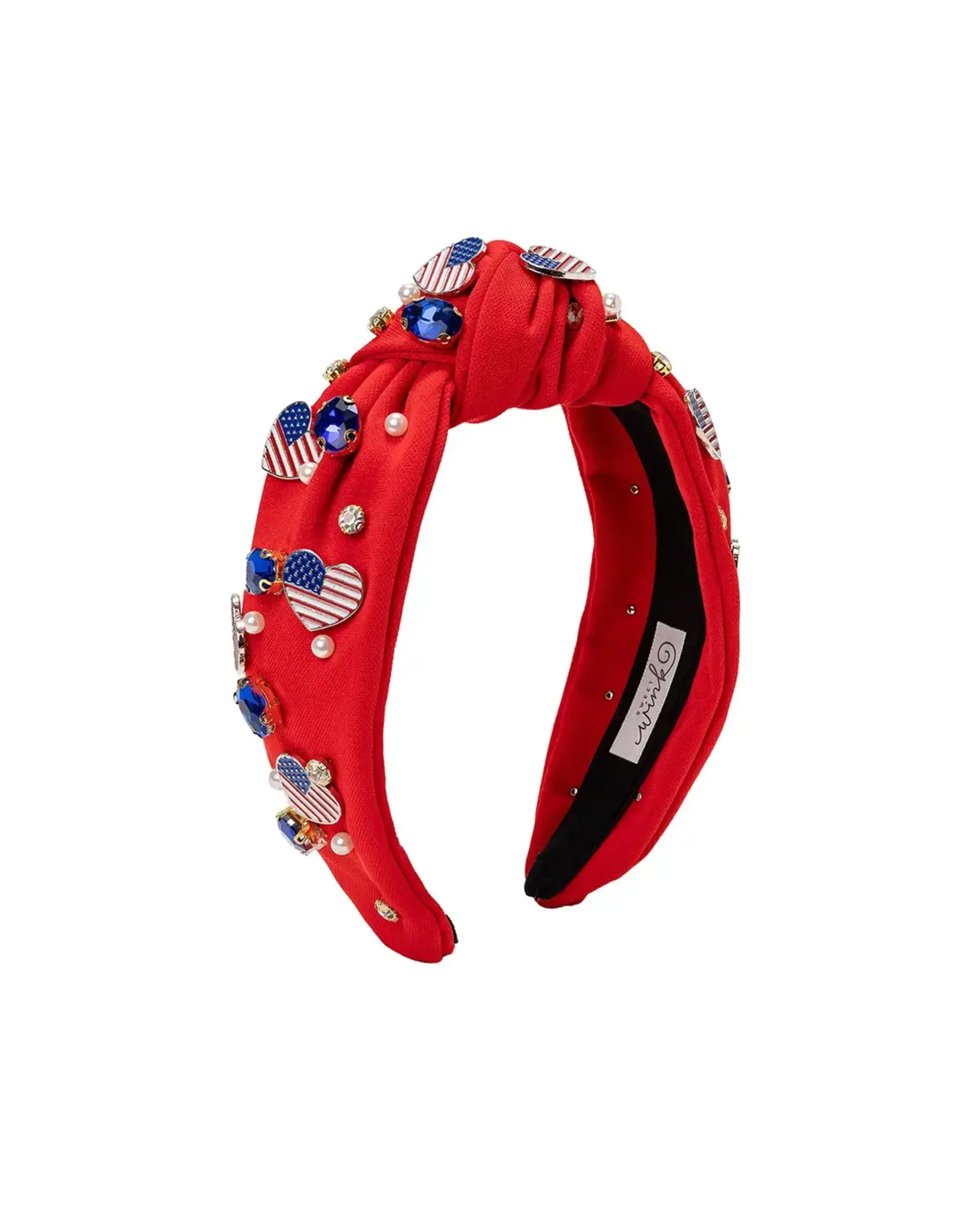 Sweet Wink- Women's Patriotic Cutie Gemstone Headband