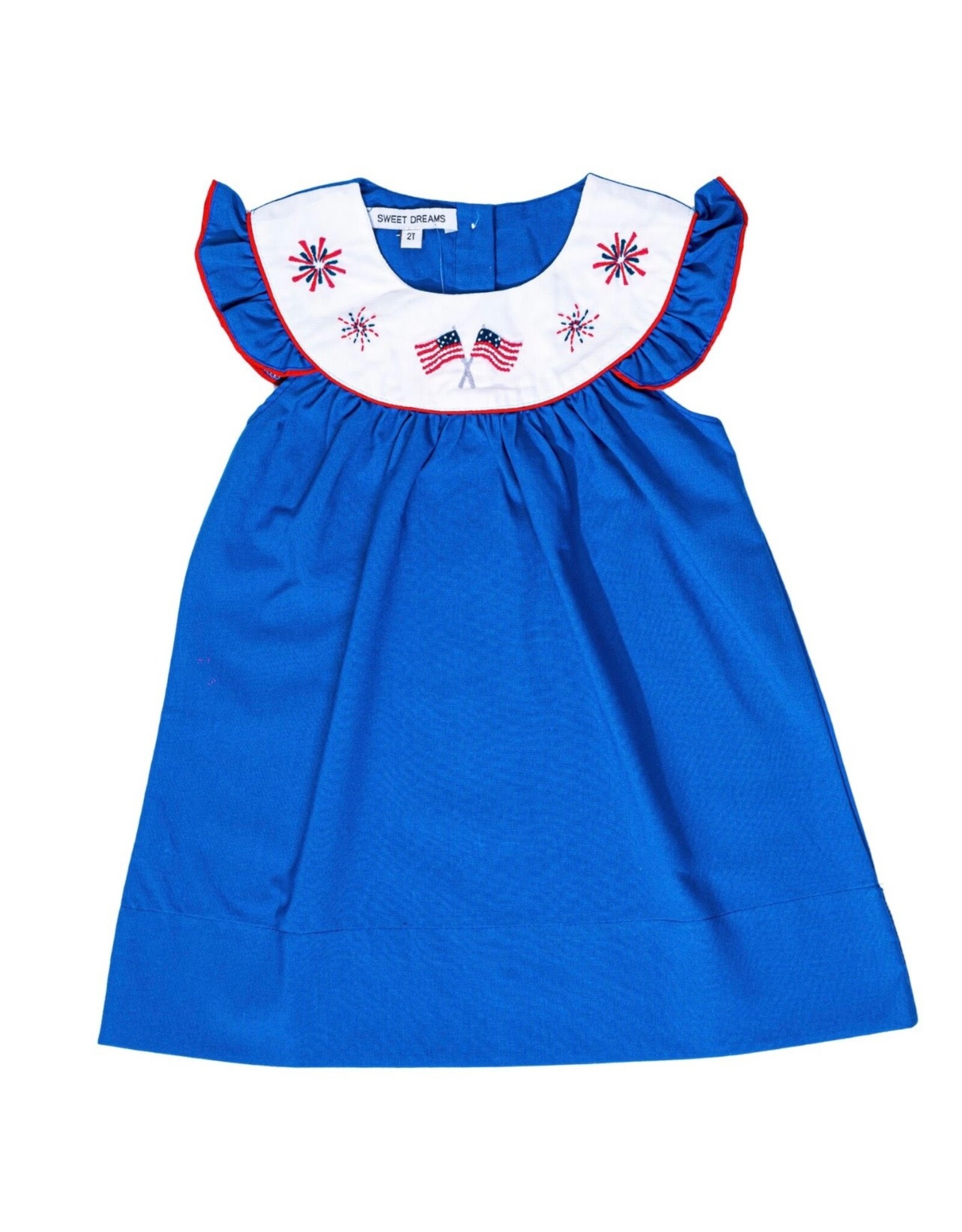 Sweet Dreams- Happy 4th Royal Blue Dress