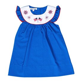Sweet Dreams- Happy 4th Royal Blue Dress