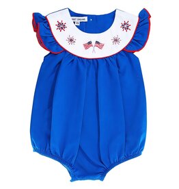 Sweet Dreams- Happy 4th Royal Blue Bubble