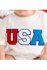 Sweet Wink- USA Patch S/S Romper