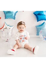 Sweet Wink Sweet Wink- Patriotic Cutie S/S Romper