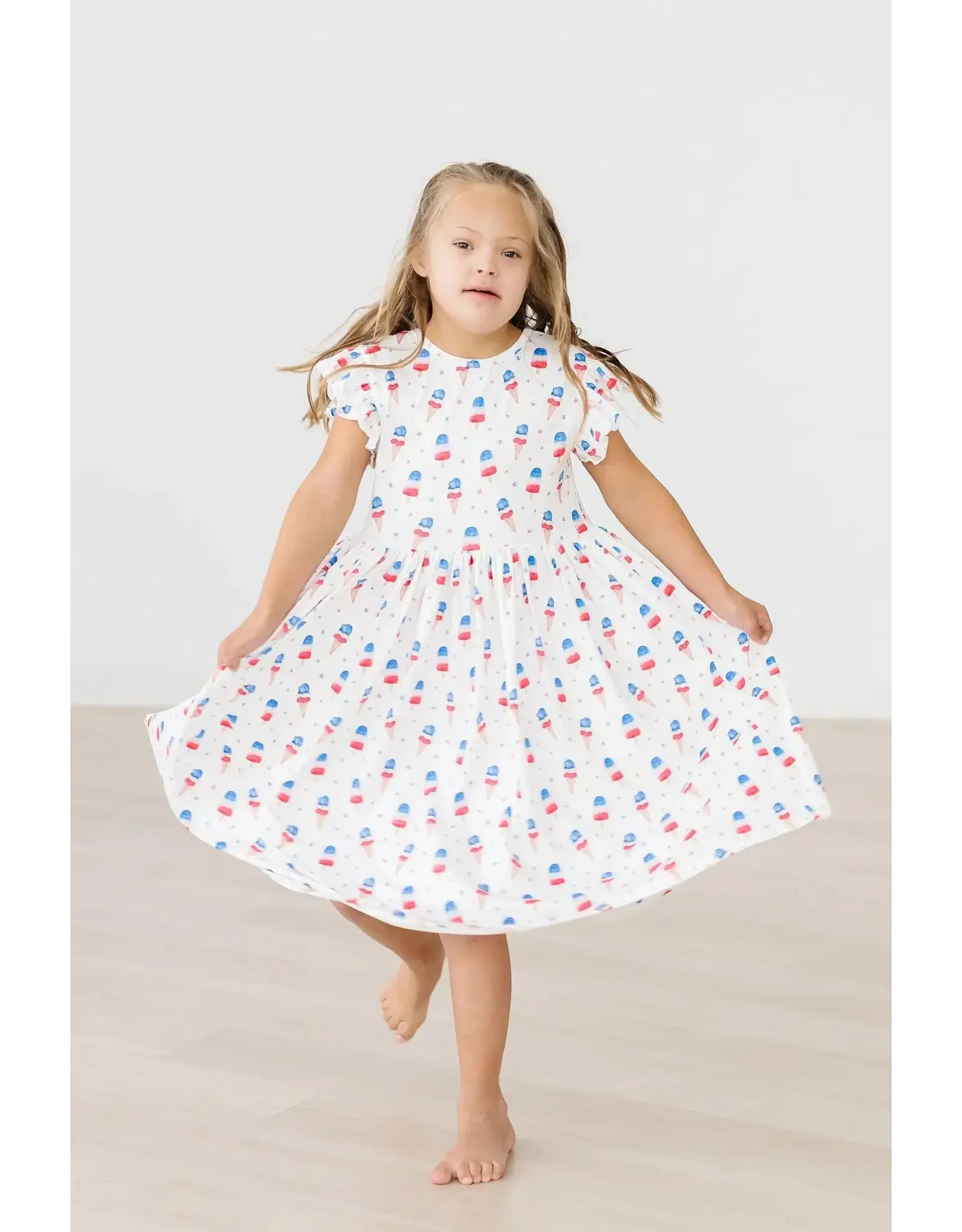 Mila & Rose Mila & Rose- Summer Sweets Flutter Twirl Dress