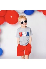 Sweet Wink- USA S/S Gray Shirt