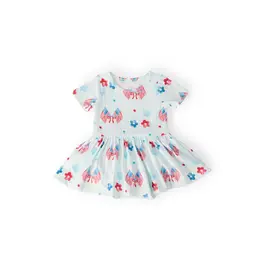 Mila & Rose Mila & Rose-  Home of the Brave Twirl Flutter Bodysuit