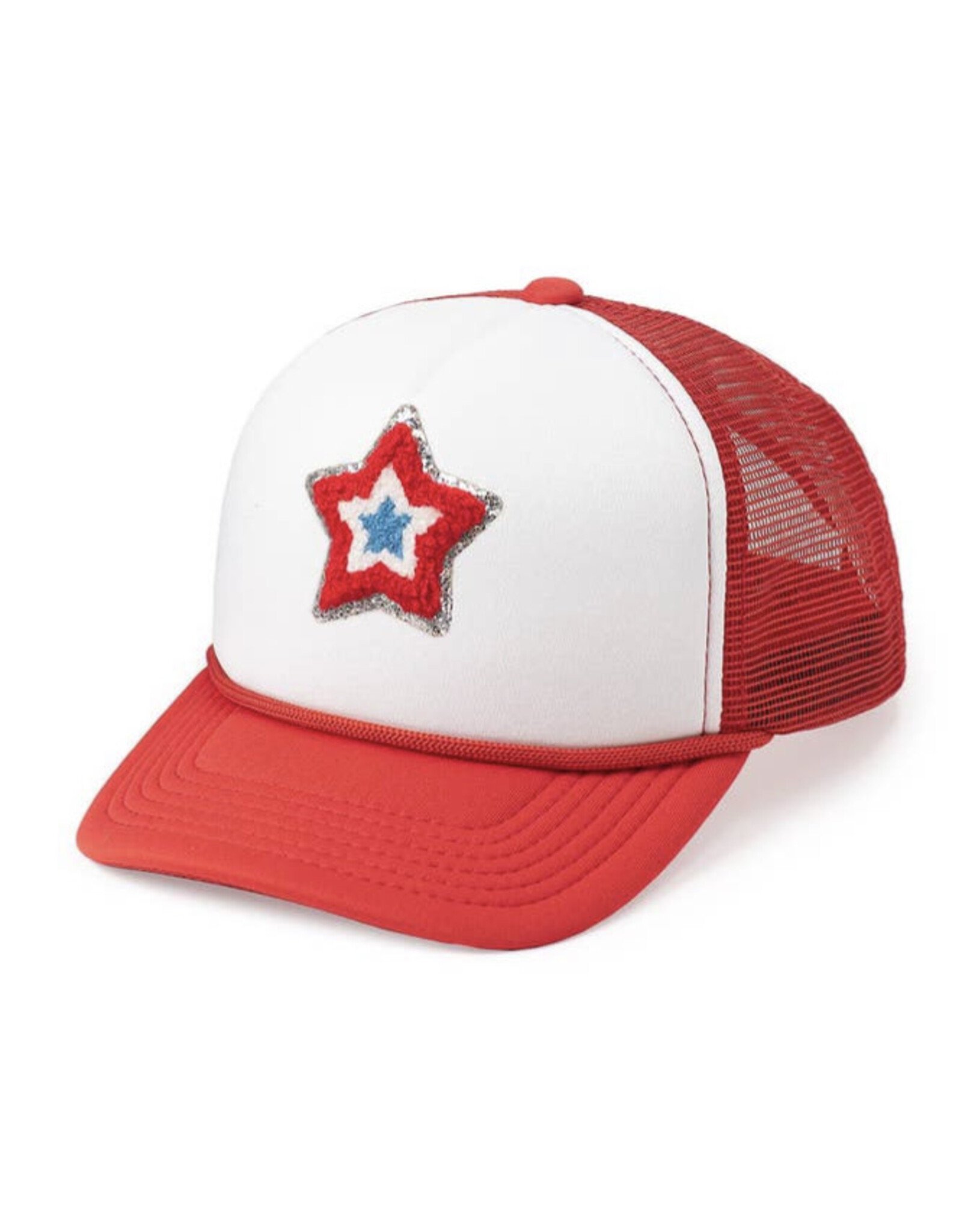 Sweet Wink- Patriotic Patch Hat
