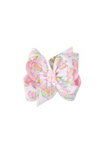 Beyond Creations Beyond Creations- Powder Pink Easter Egg Layered Bow