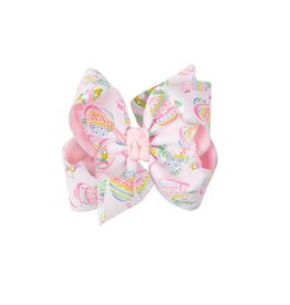 Beyond Creations Beyond Creations- Powder Pink Easter Egg Layered Bow