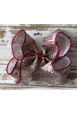 JP- Khaki Firework Large Bow