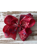 JP- Red Firework Large Bow