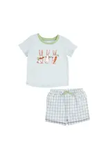 Mudpie Mud Pie- Bunny Short Set