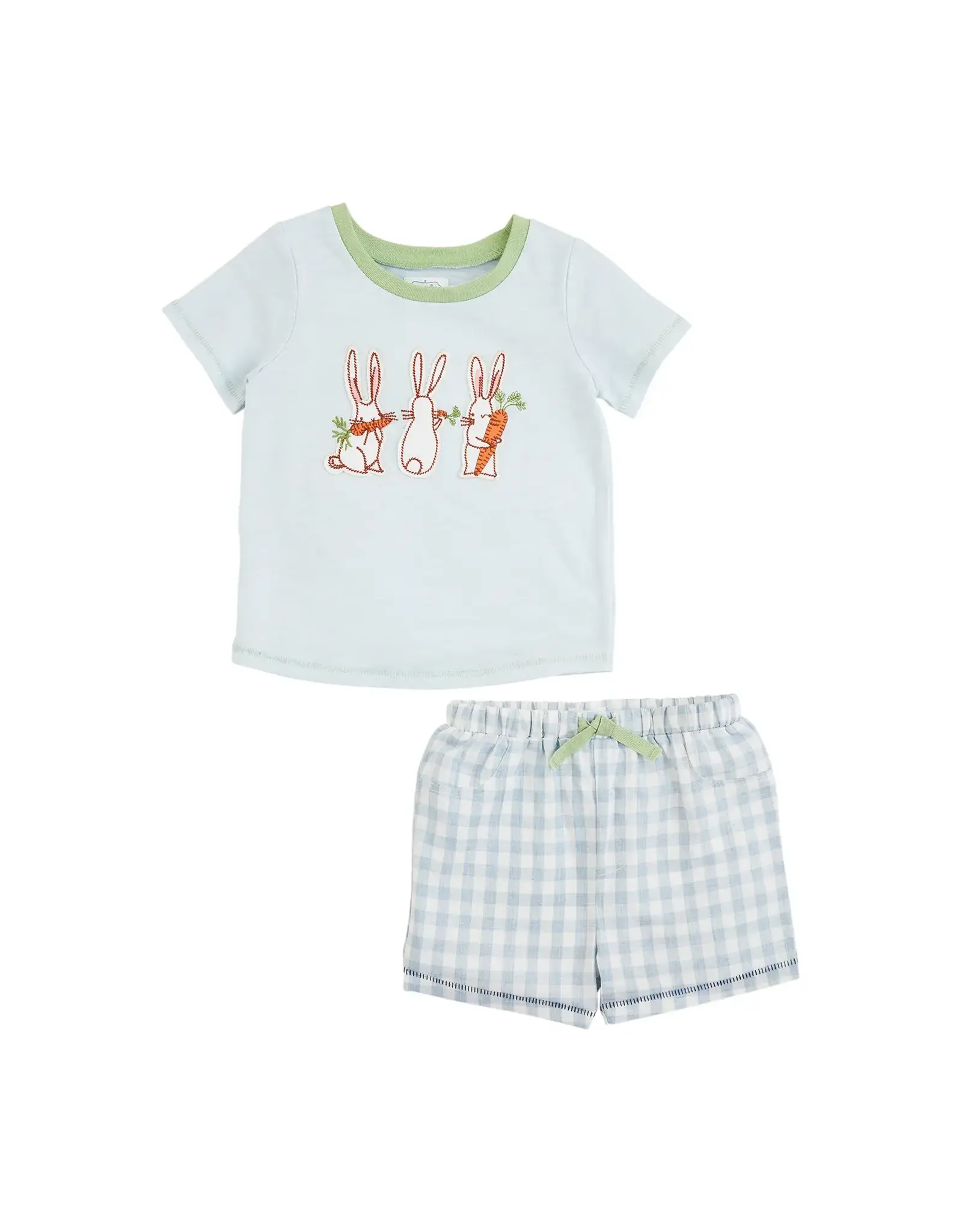 Mudpie Mud Pie- Bunny Short Set