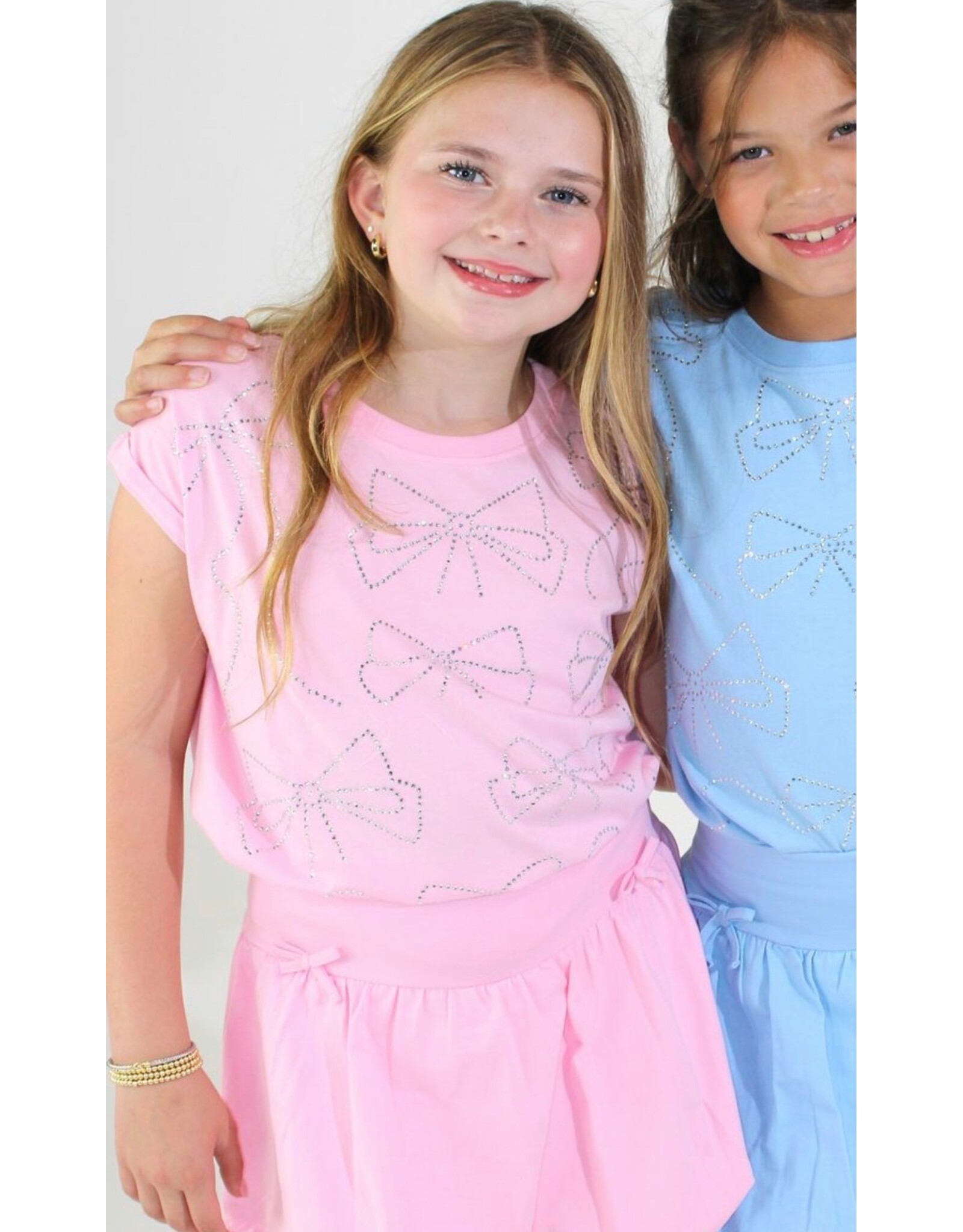 Paper Flowers- Rhinestone Dolman Fairy Tale Top