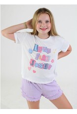 Paper Flowers- Love Like Jesus Graphic Tee