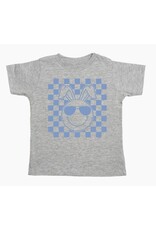 Sweet Wink-Easter Bunny Smiley S/S Gray TShirt