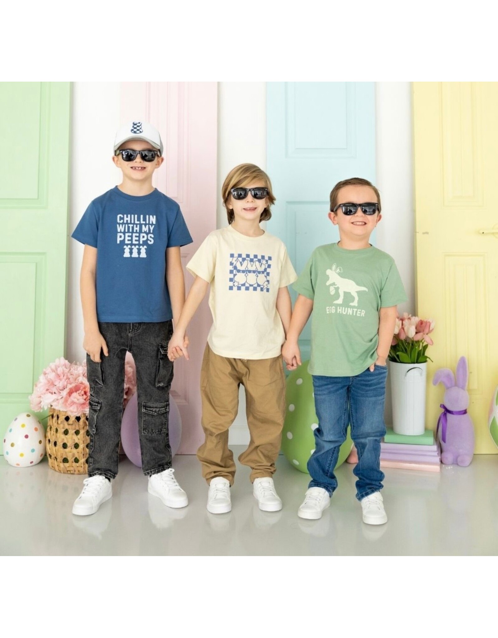 Sweet Wink-Egg Hunter S/S Sage TShirt