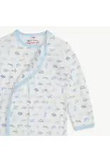 Magnetic Me Magnetic Me- Airplanes Modal Magnetic Gown & Hat Set NB-3M