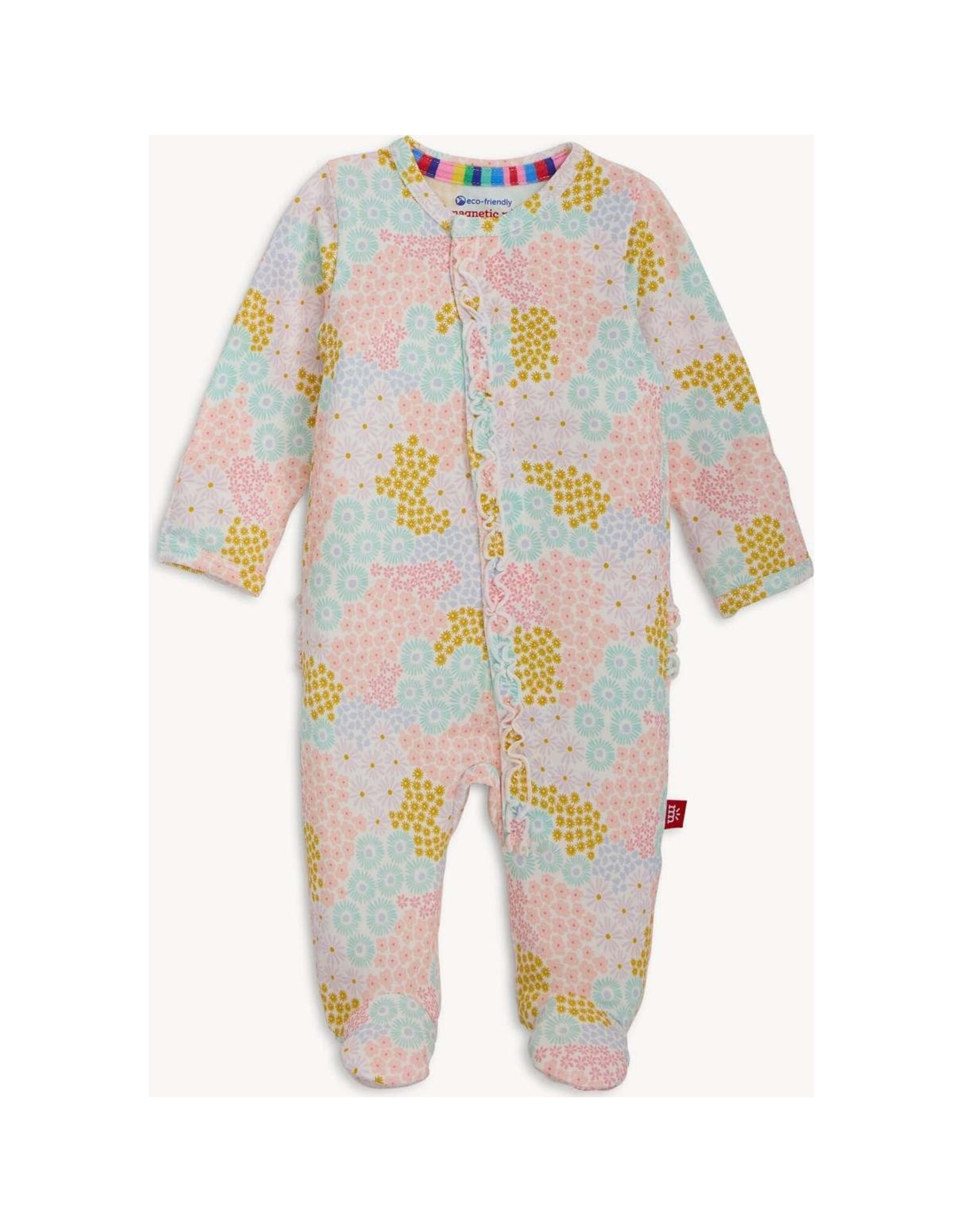 Magnetic Me Magnetic Me- Harper Modal Magnetic Ruffle Footie