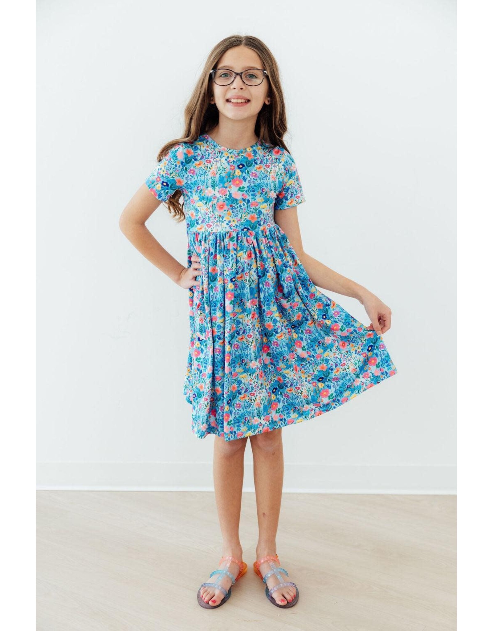 Mila & Rose Mila & Rose- Blooming in Wonderland Pocket Twirl Dress