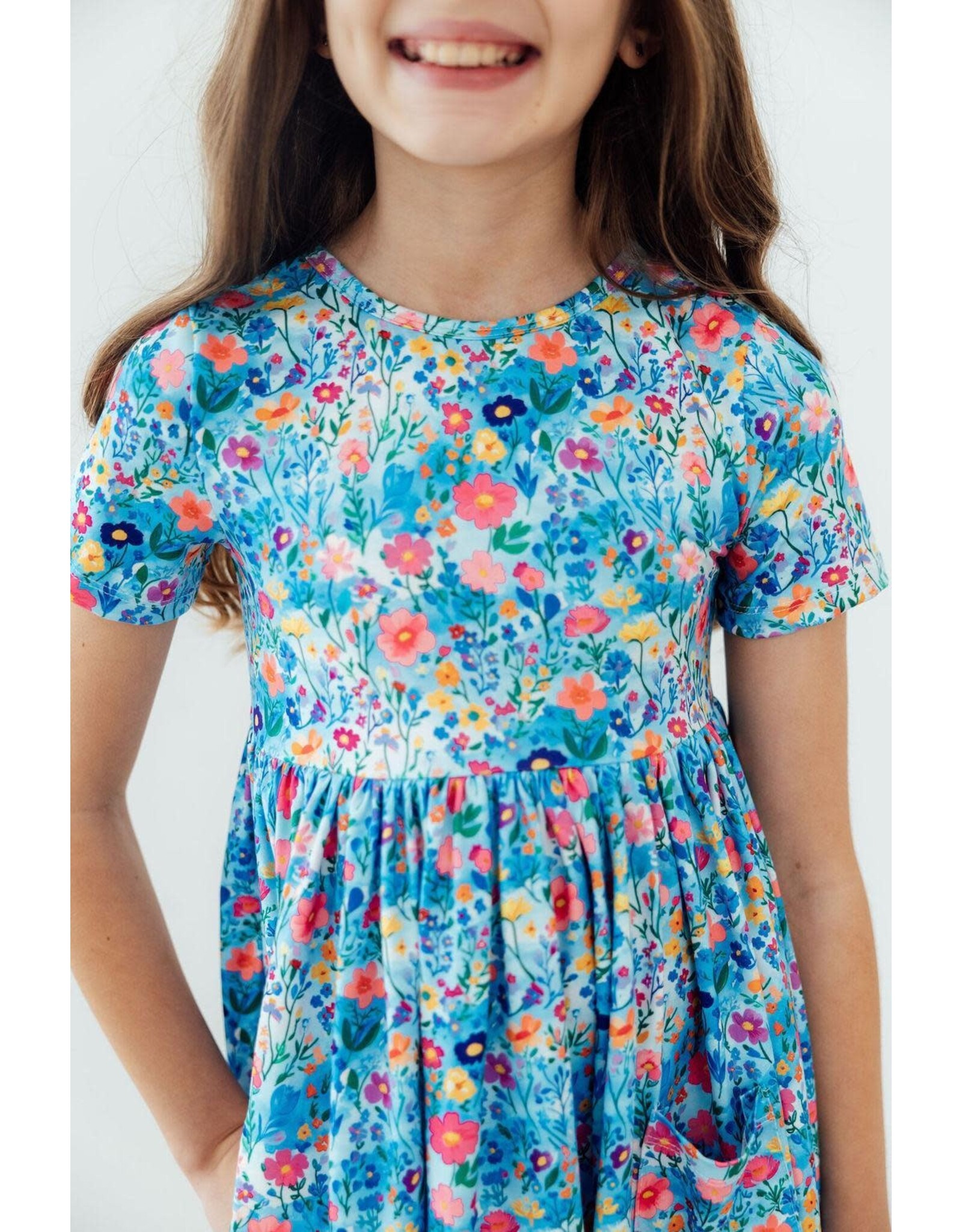 Mila & Rose Mila & Rose- Blooming in Wonderland Pocket Twirl Dress