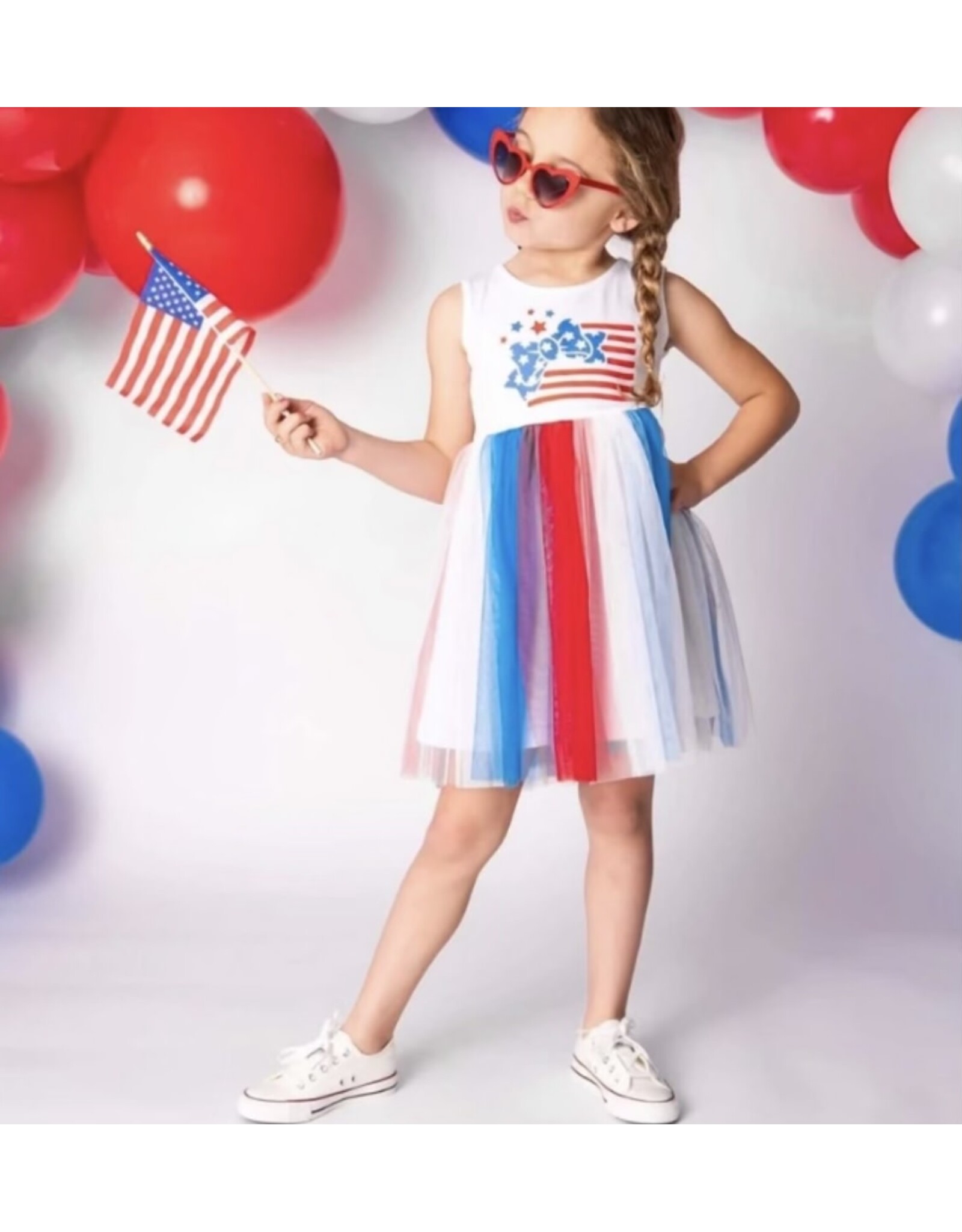 Sweet Wink- Patriotic Fairy Dress
