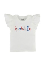Mudpie Mud Pie- Sparkle Tinsel Shirt