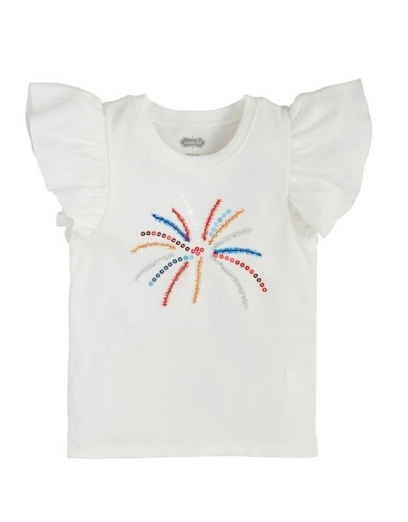 Mudpie Mud Pie- Firework Tinsel Shirt