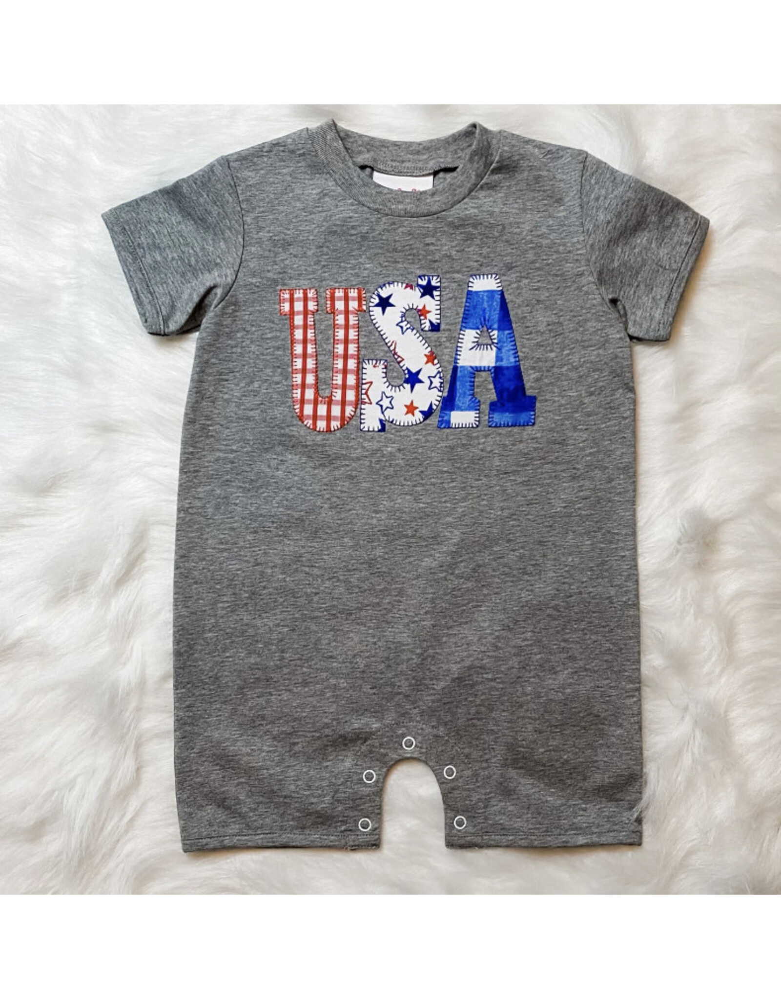 Natalie Grant- USA Boy Romper