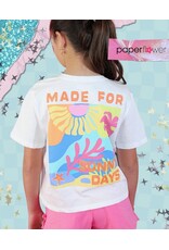 Paper Flower- Sunny Days Applique Graphic Tee