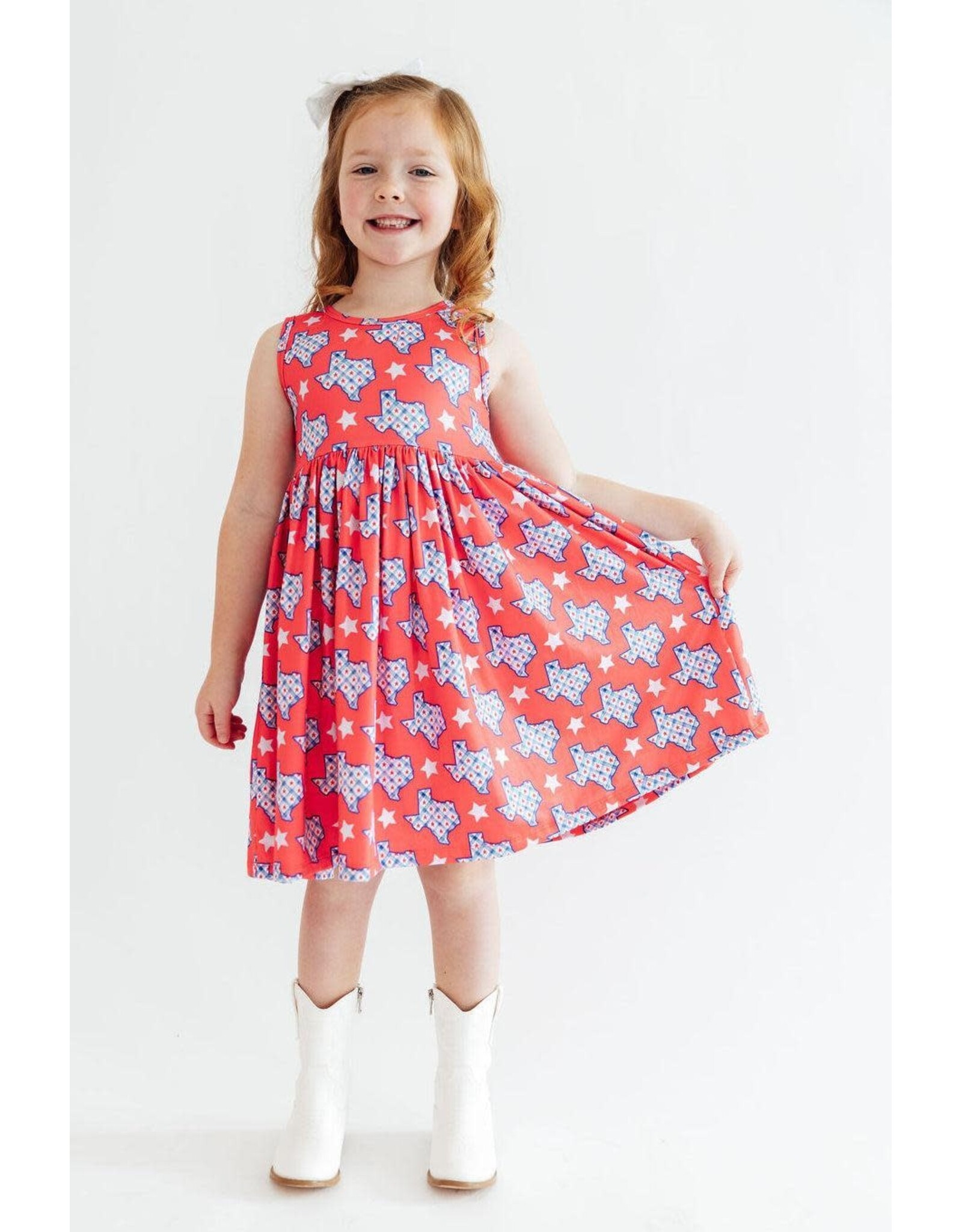 Mila & Rose Mila & Rose- Texas Pride Tank Twirl Dress