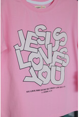 Paper Flower- Jesus Loves You Shirt