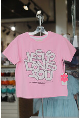Paper Flower- Jesus Loves You Shirt
