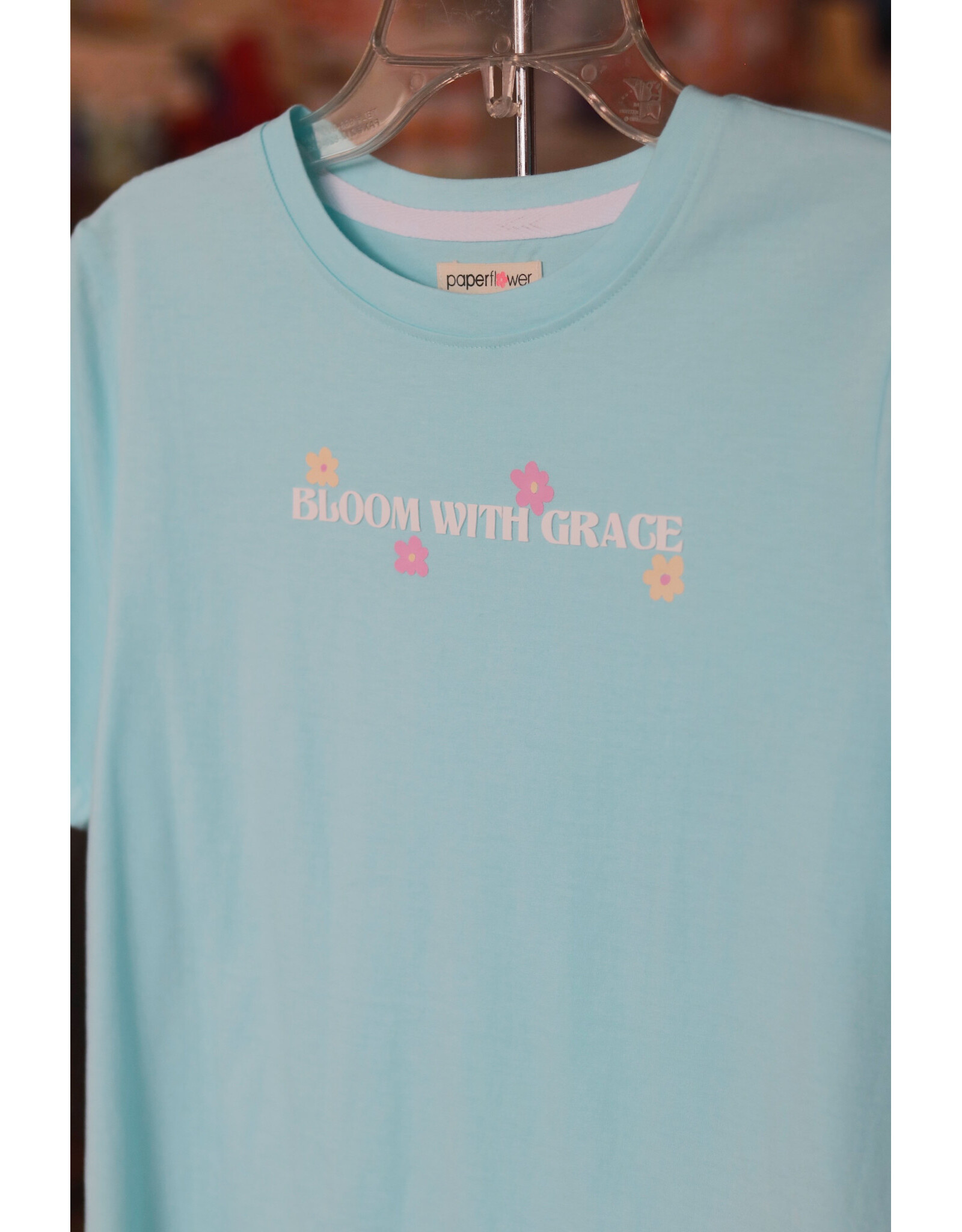 Paper Flower- Bloom with Grace Graphic Tee