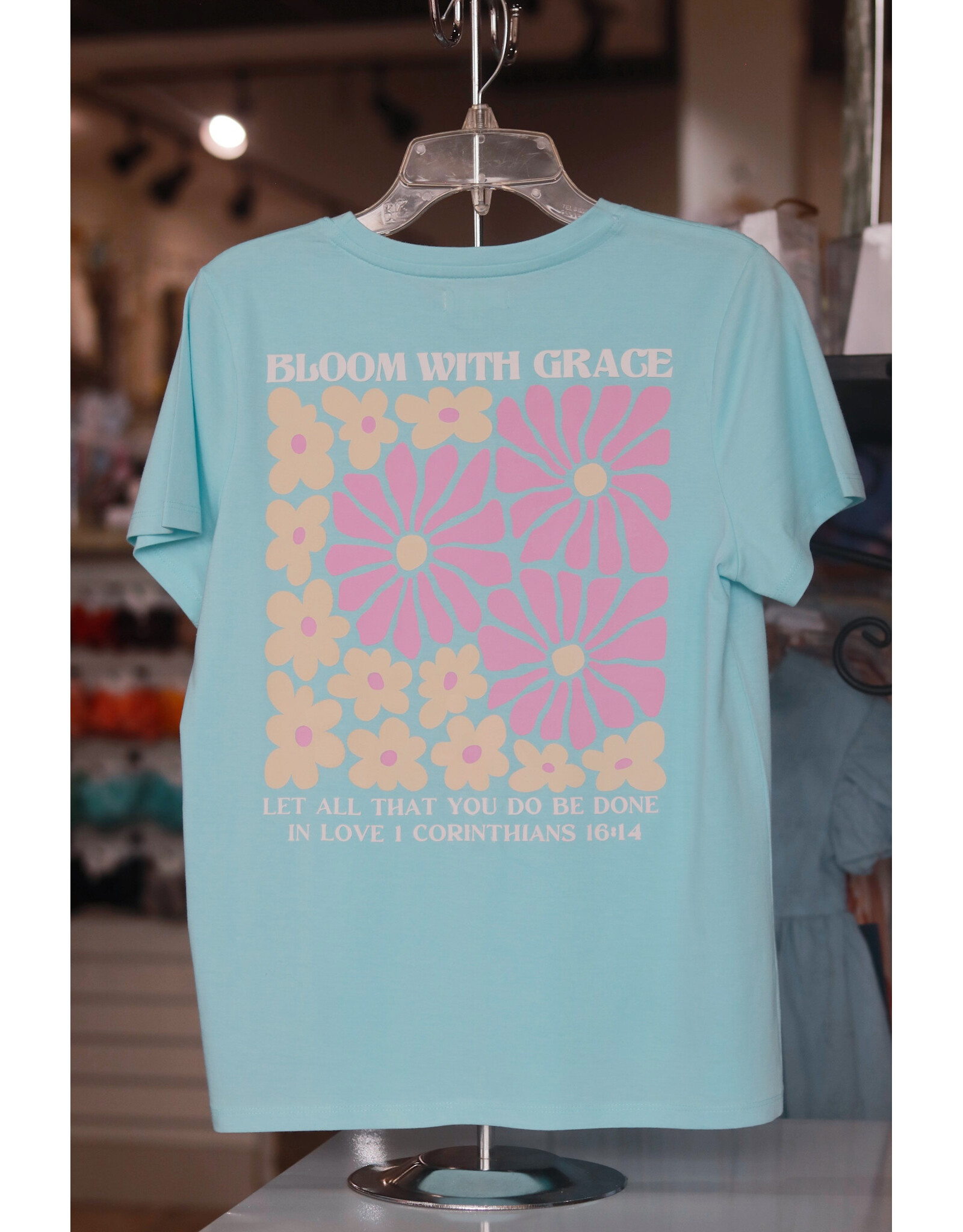 Paper Flower- Bloom with Grace Graphic Tee