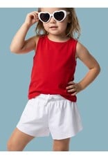 Ruffle Butts Ruffle Butts- White Active Butterfly Shorts