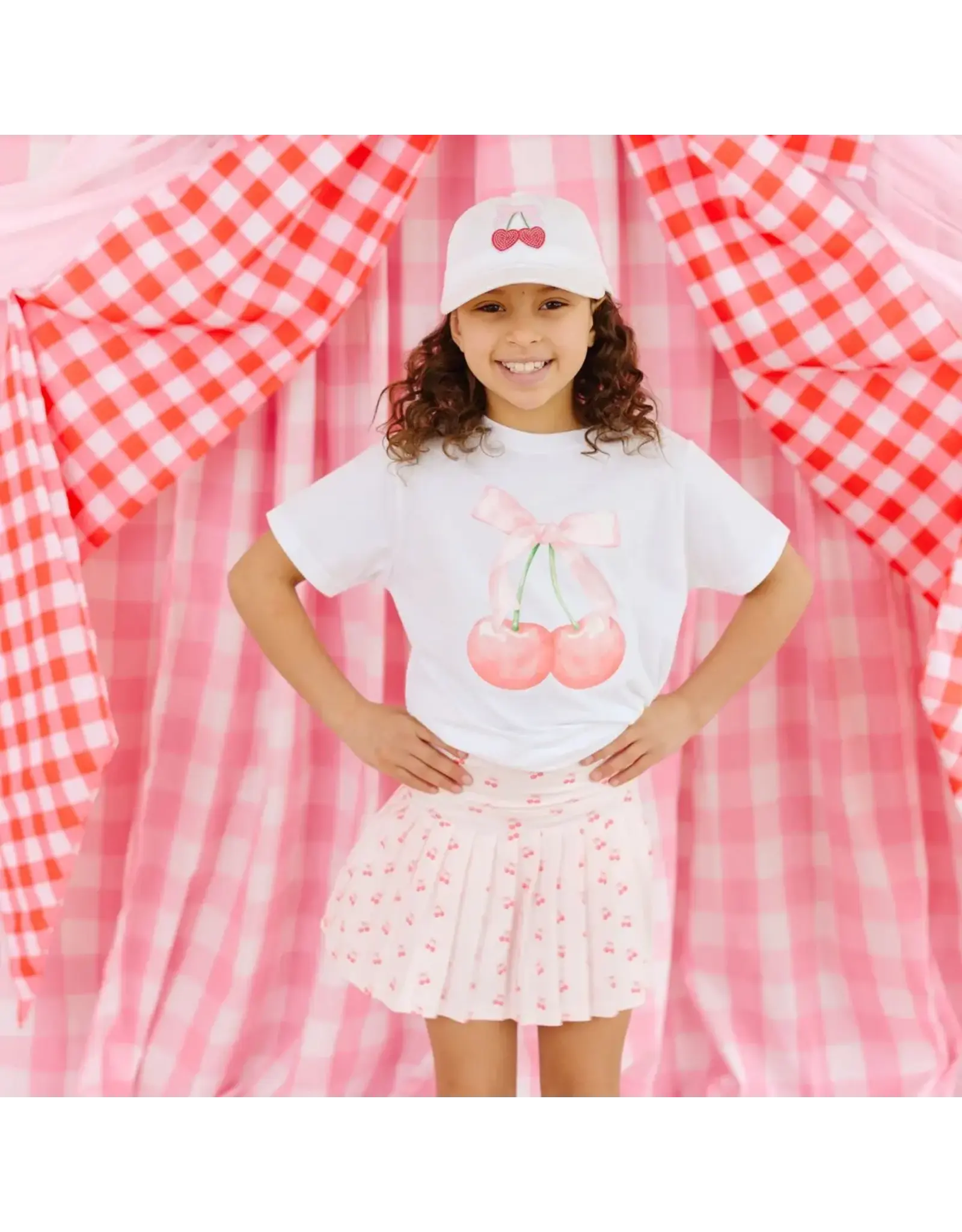 Sweet Wink- Cherry Cute Athletic Skort