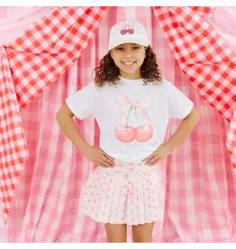 Sweet Wink- Cherry Cute Athletic Skort