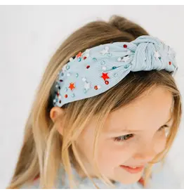 Sweet Wink- USA Stars Gemstone Headband