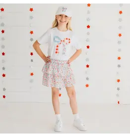 Sweet Wink- Patchwork Bow Patch S/S Shirt