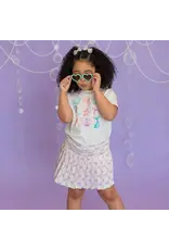 Sweet Wink- Lavender Bow Trellis Skort