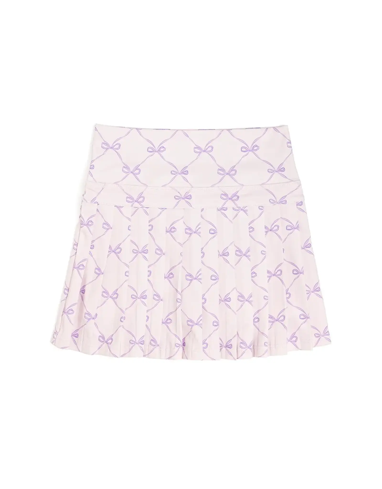 Sweet Wink- Lavender Bow Trellis Skort