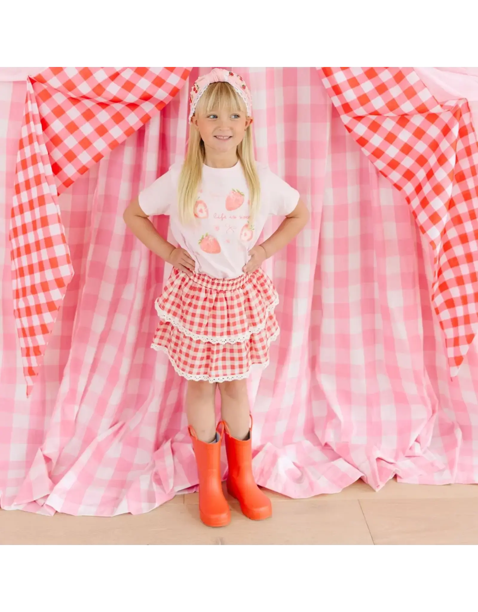 Sweet Wink Sweet Wink- Life is Sweet Strawberry S/S TShirt
