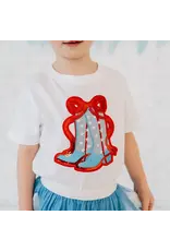 Sweet Wink- Patriotic Cowgirl Patch S/S Shirt