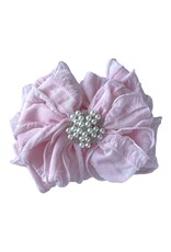 In Awe- Perfect Pink Headband with Pearl