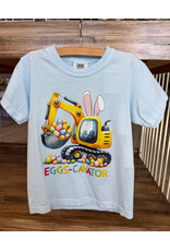 Eggs-Cavator Comfort Colors Youth TShirt
