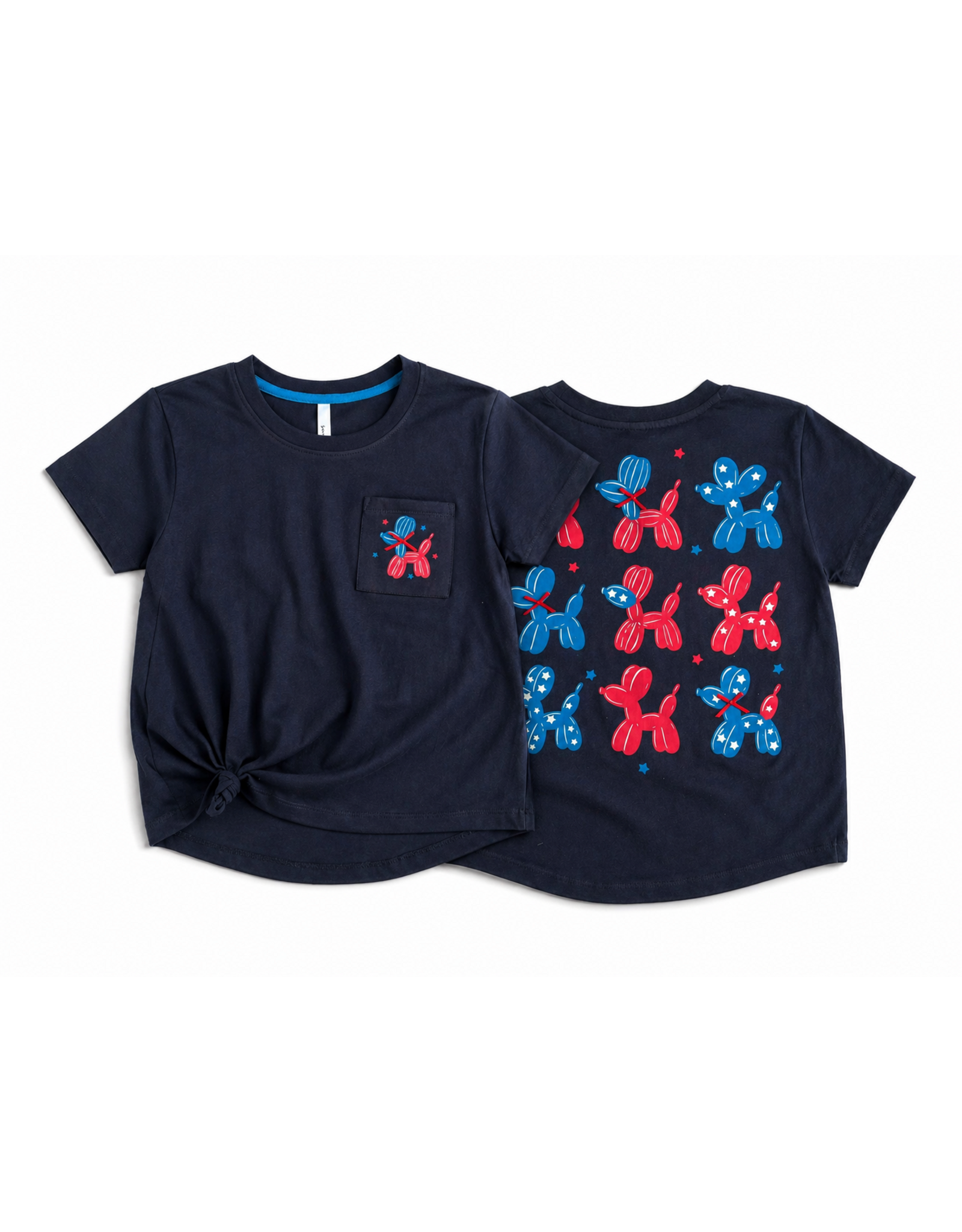 Sweet Soul- Americana Doggy Pocket Shirt