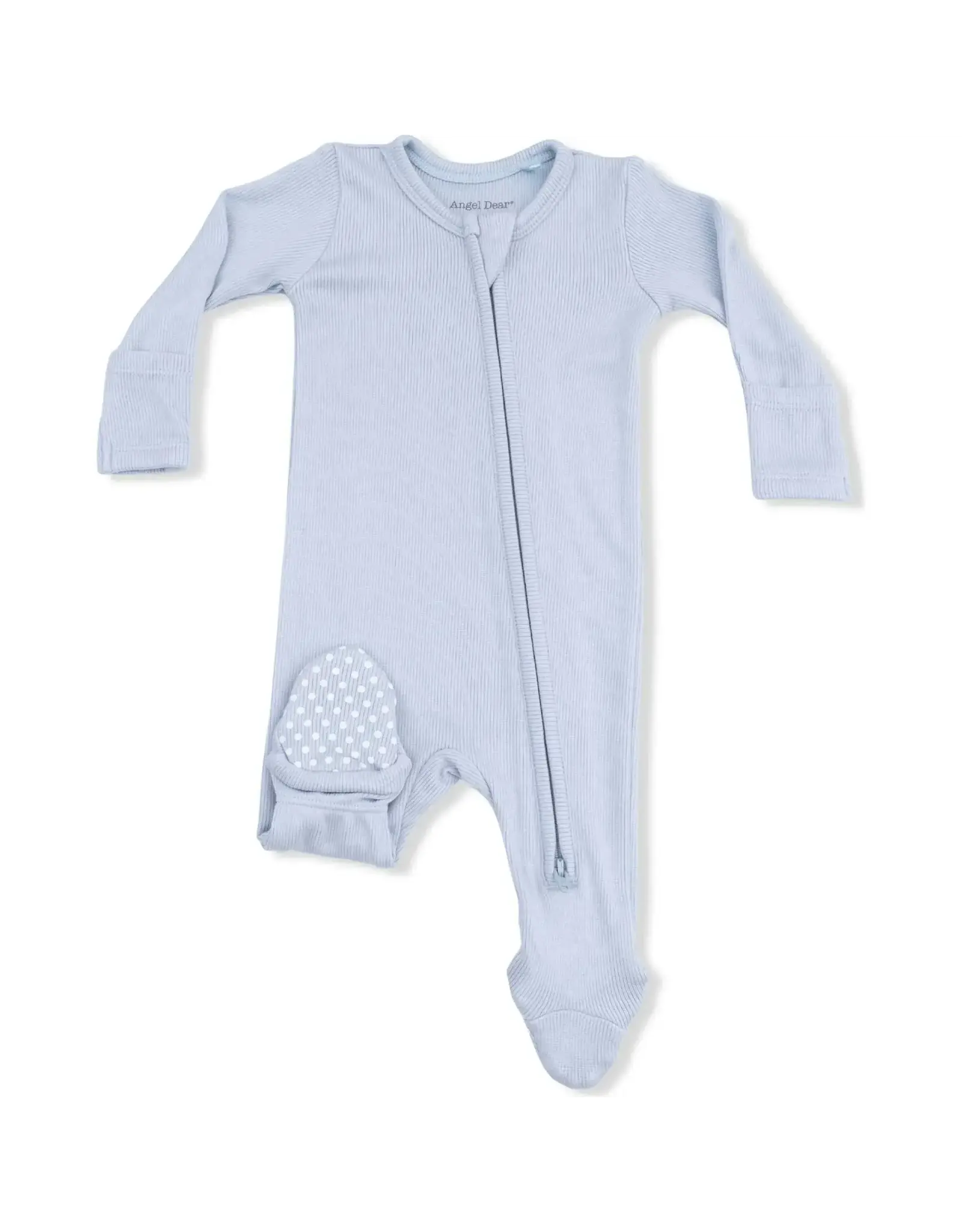 Angel Dear Angel Dear- Niagara Mist Two-Way Zipper Footie